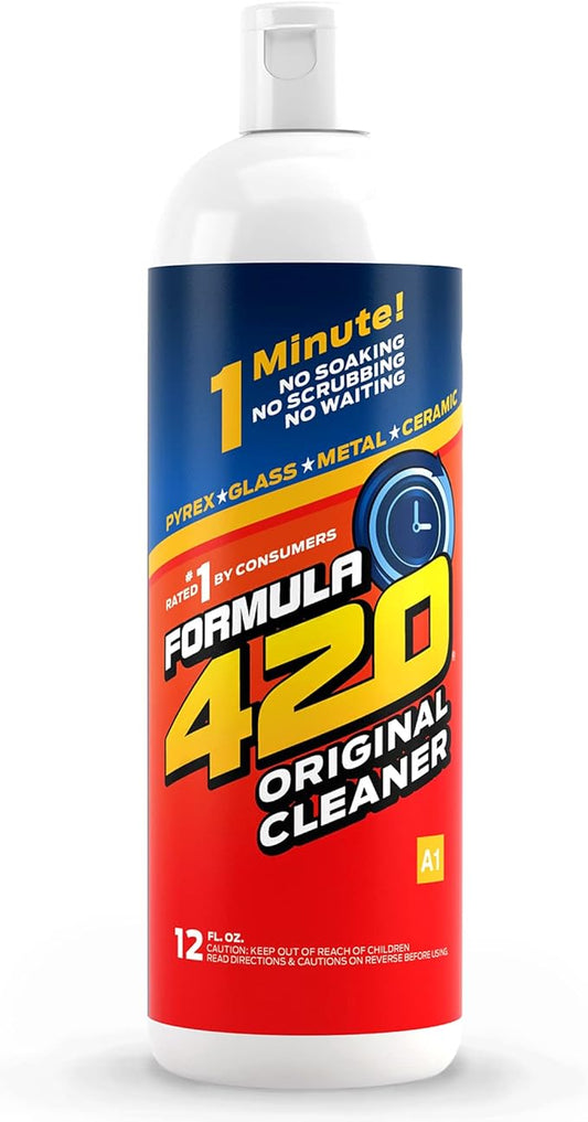 FORMULA 420 CLEANER - GLASS, METAL & CERAMIC CLEANSER [12 FL OZ]