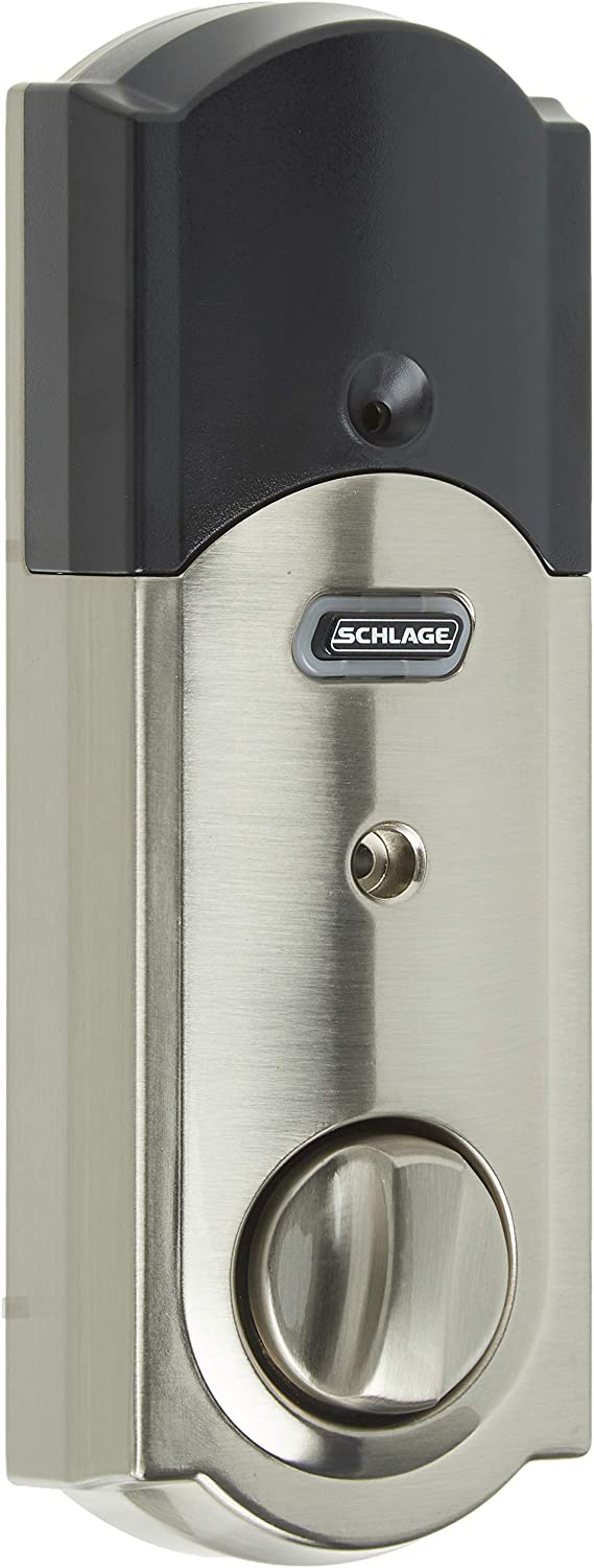 SCHLAGE Z-Wave Connect Camelot Touchscreen Deadbolt with Built-In Alar –  PuraVizion